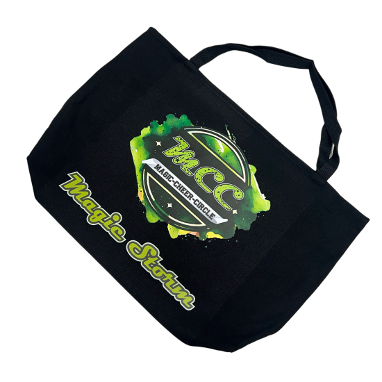 EINZELSTÜCK Tasche Leinenbeutel groß Design MCCPlanet Magic Storm